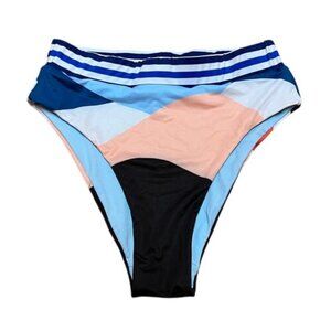 Palo Rosa Beachwear x Lot Studio High Waist Bikini Bottoms
